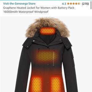 WOMENS HEATED COAT - BRAND NEW!